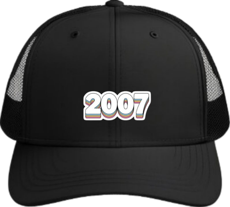 age Baseball cap Black 2007