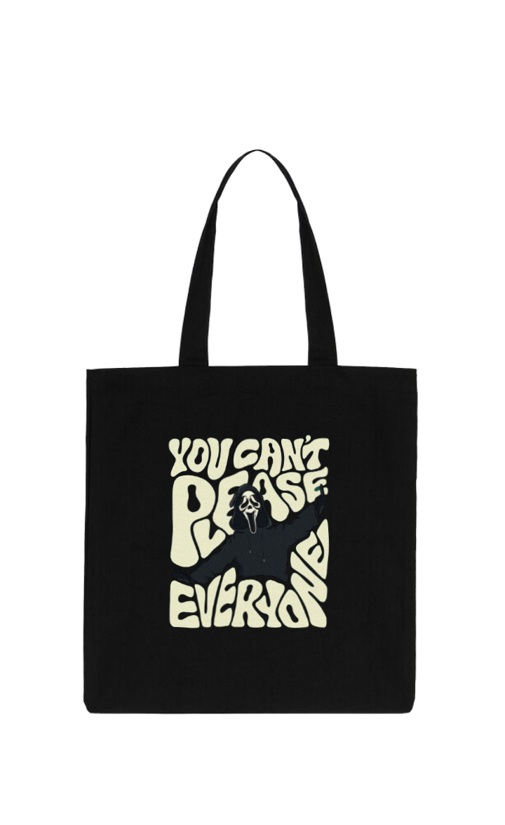 YOU CAN'T tote bag Black 141