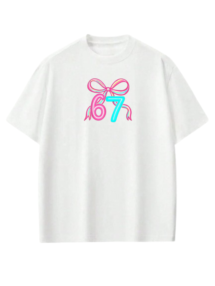 67 designs One Size t- shirt White 11