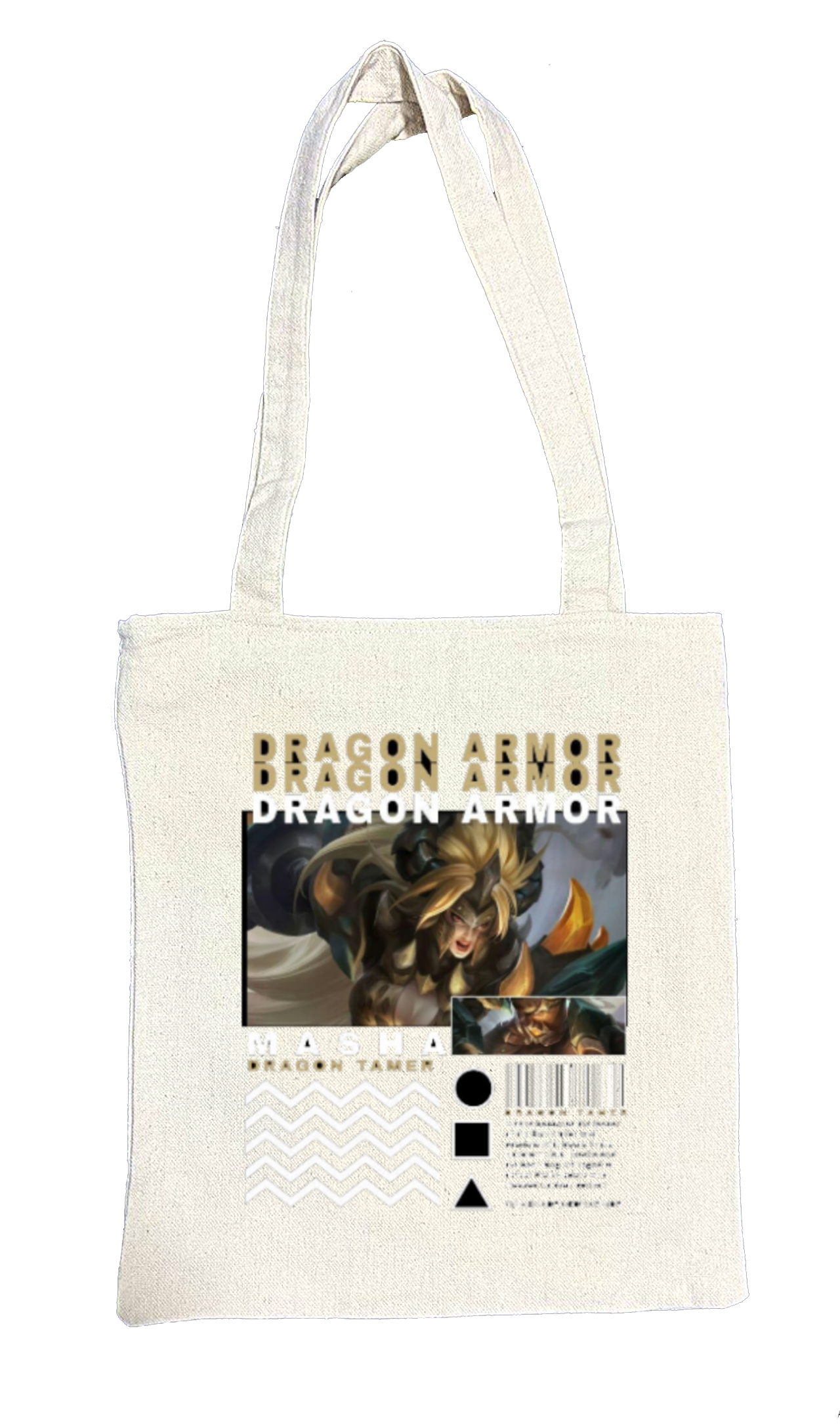 Mobile Legends Bang Bang tote bag beige 11
