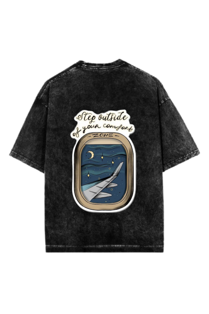 travel travellar One Size t- shirt Washed Back 11