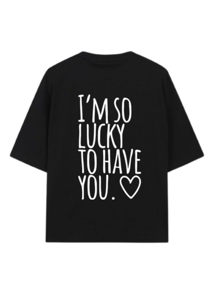 VaIentine coupIe t- shirt Black Back 11