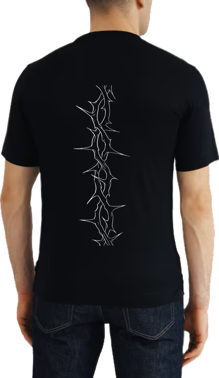 Goth t- shirt Black Back 11