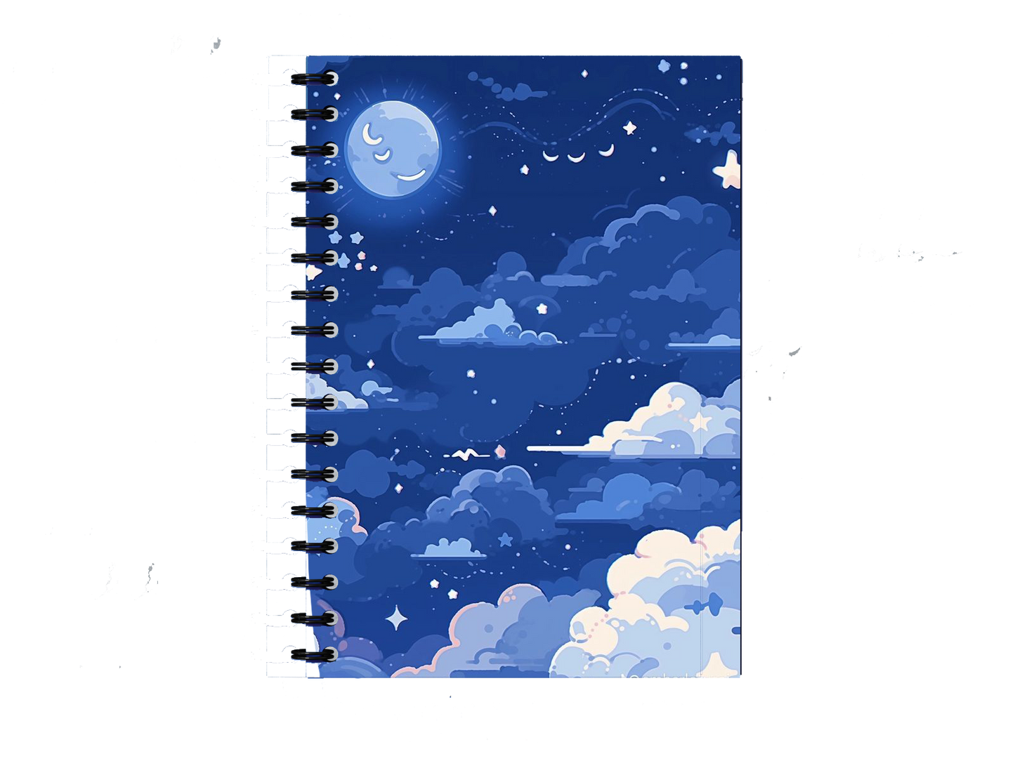 Notebook Aesthetic Anime Night Sky Landscape 122