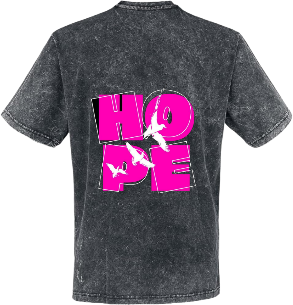HOPE t- shirt One Size Washed Back 121