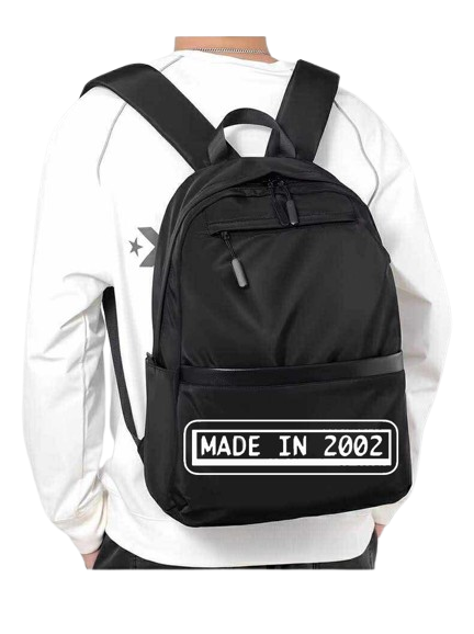 MADE IN 2002 School Back bag bag 173