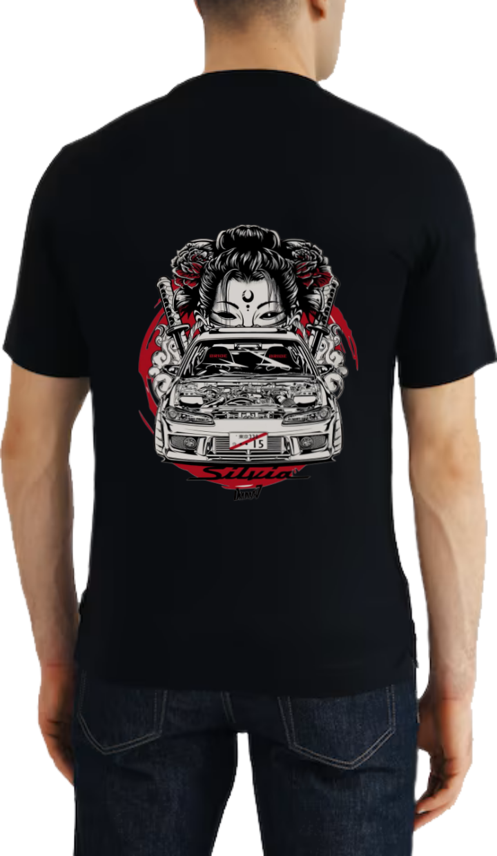 JDM t- shirt One Size Black Back 32