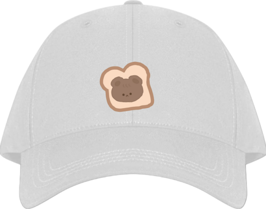 bear Baseball cap White 12