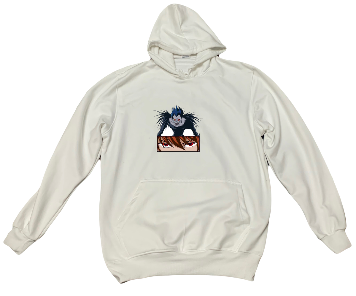 Death note OverSize hoodie White R 1