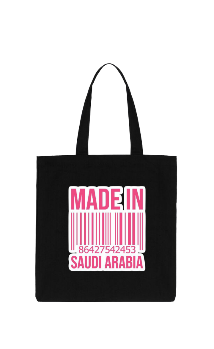 SaudIa Arabia saudi tote bag Black 12