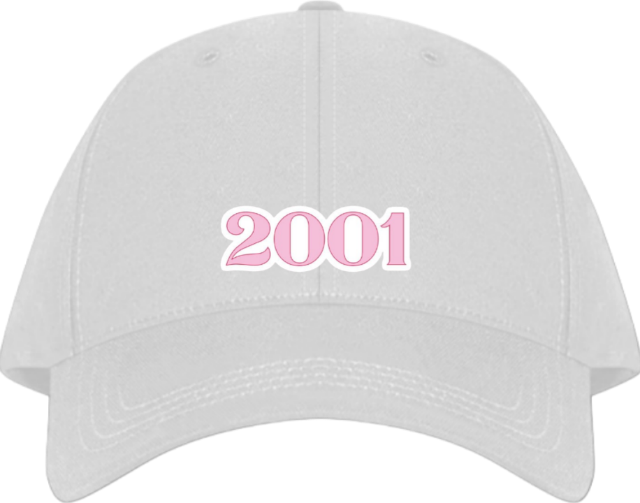 age Baseball cap White 2001