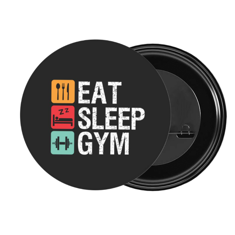 badge pin for bag workout gym pilates 12