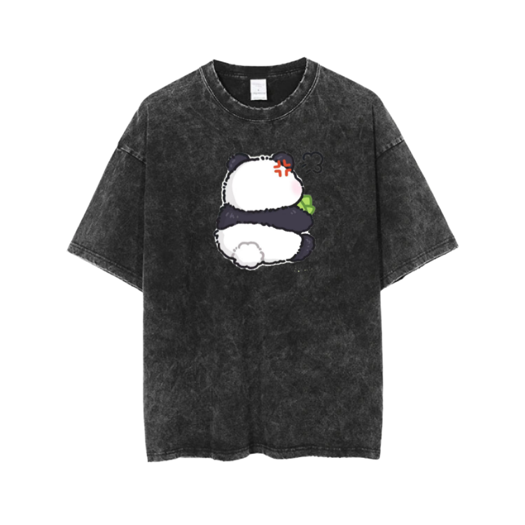 PANDA One Size t- shirt Washed 12