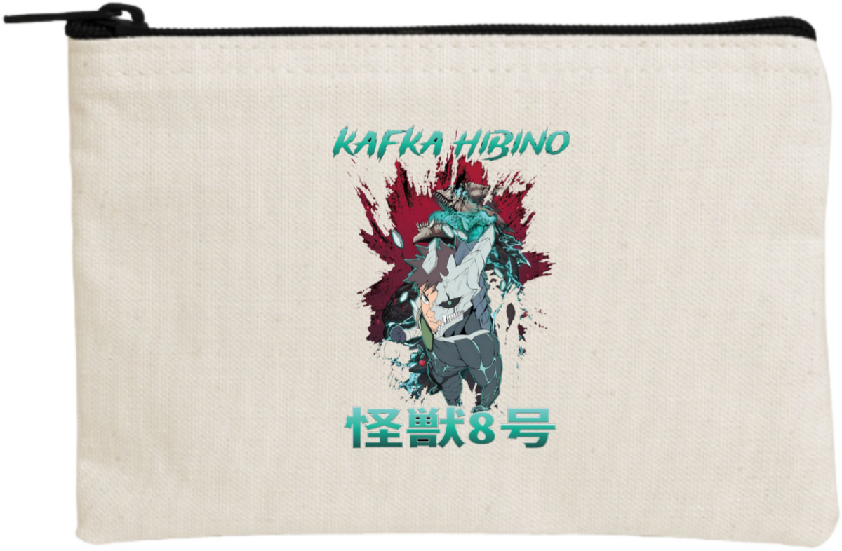 Kaiju No. 8 wallet pencil case Beige 12
