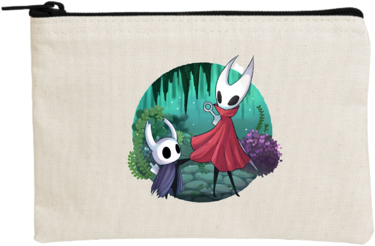 Hollow Knight wallet pencil case Beige 12