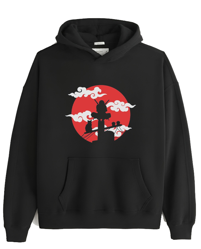 Naruto Shippuden One Size hoodie Black 12