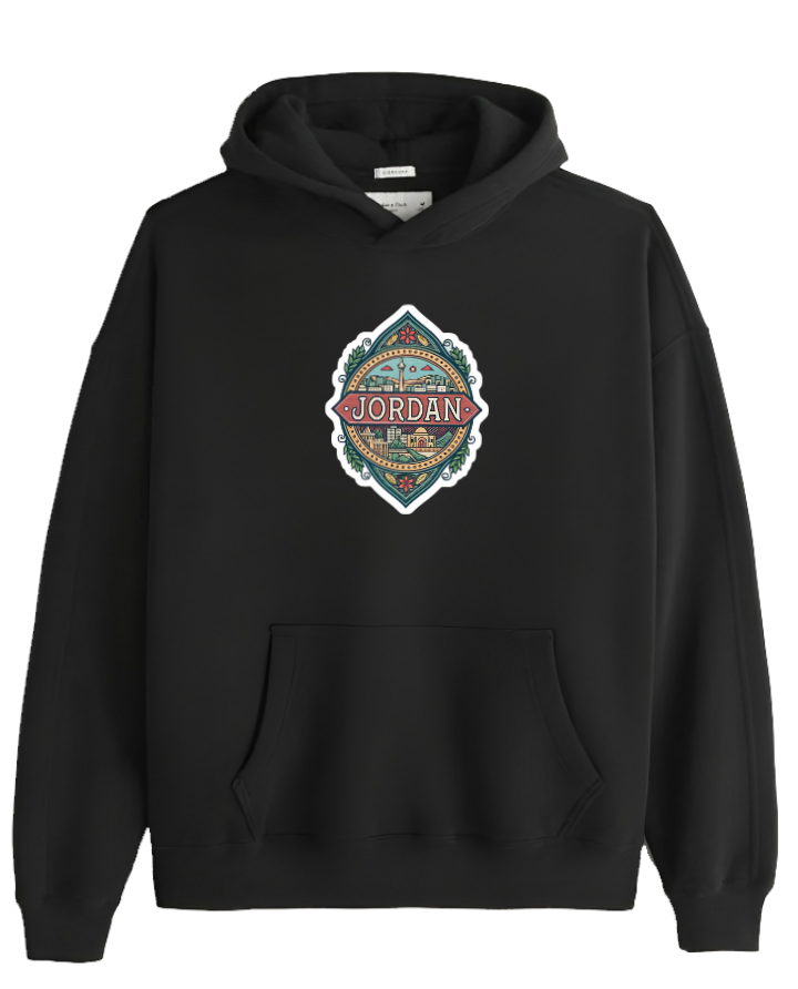 Jordan Oversize Hoodie Black 12