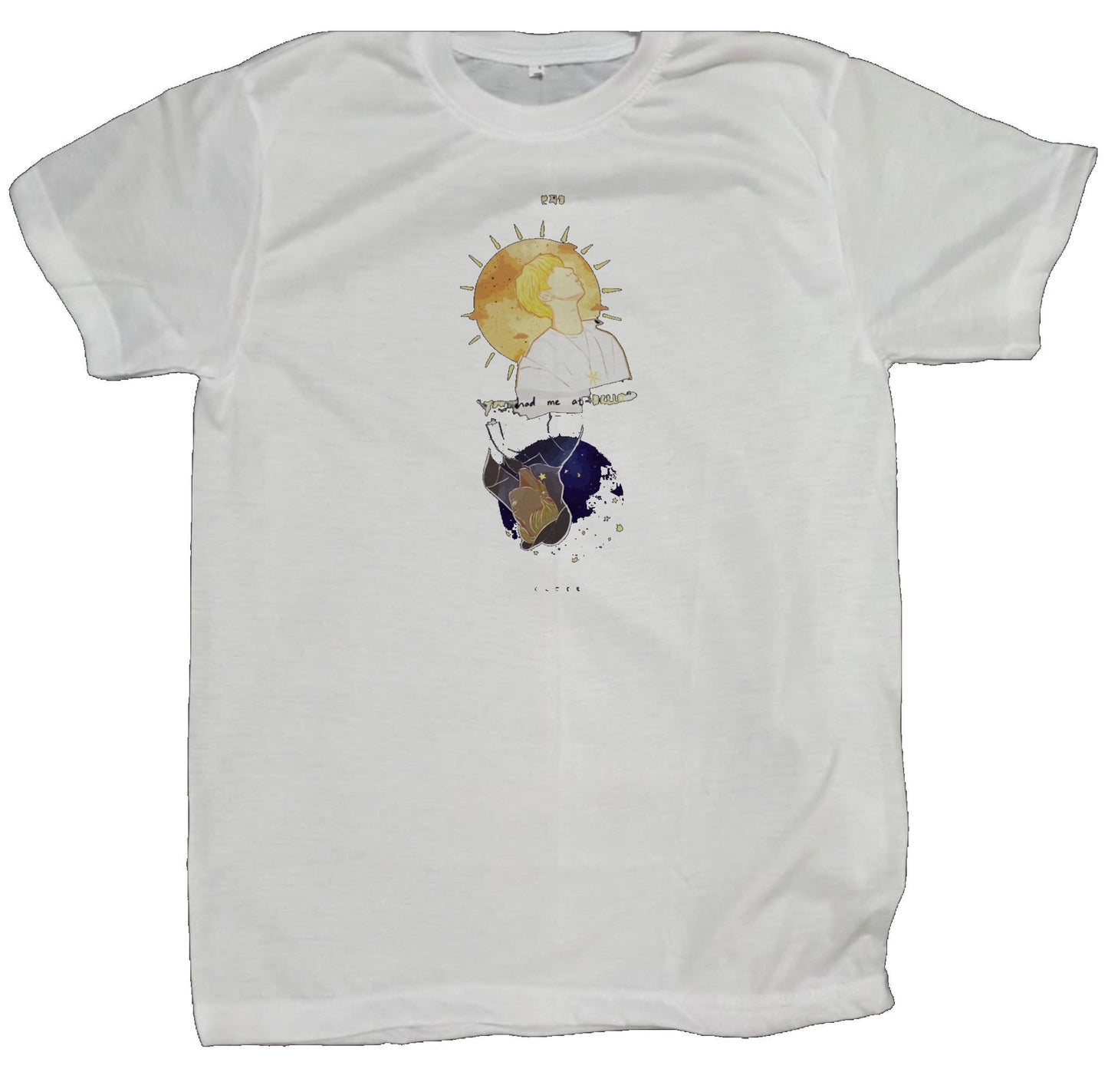 BTS t- shirt fat White 12