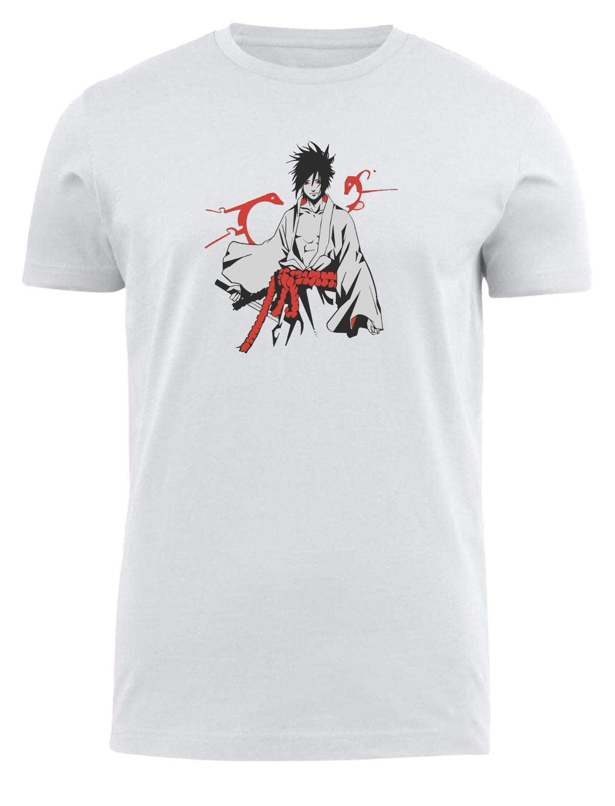 Naruto Shippuden t- shirt fat White 12