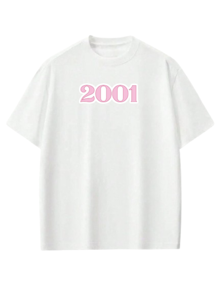 age t- shirt White 2001