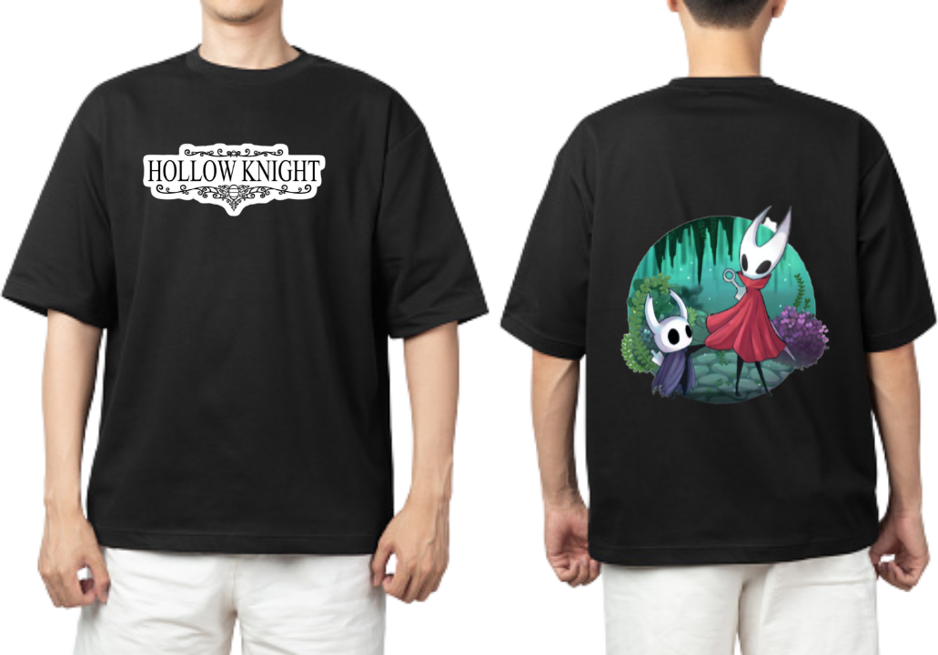 Hollow Knight t- shirt One Size Black Back 12