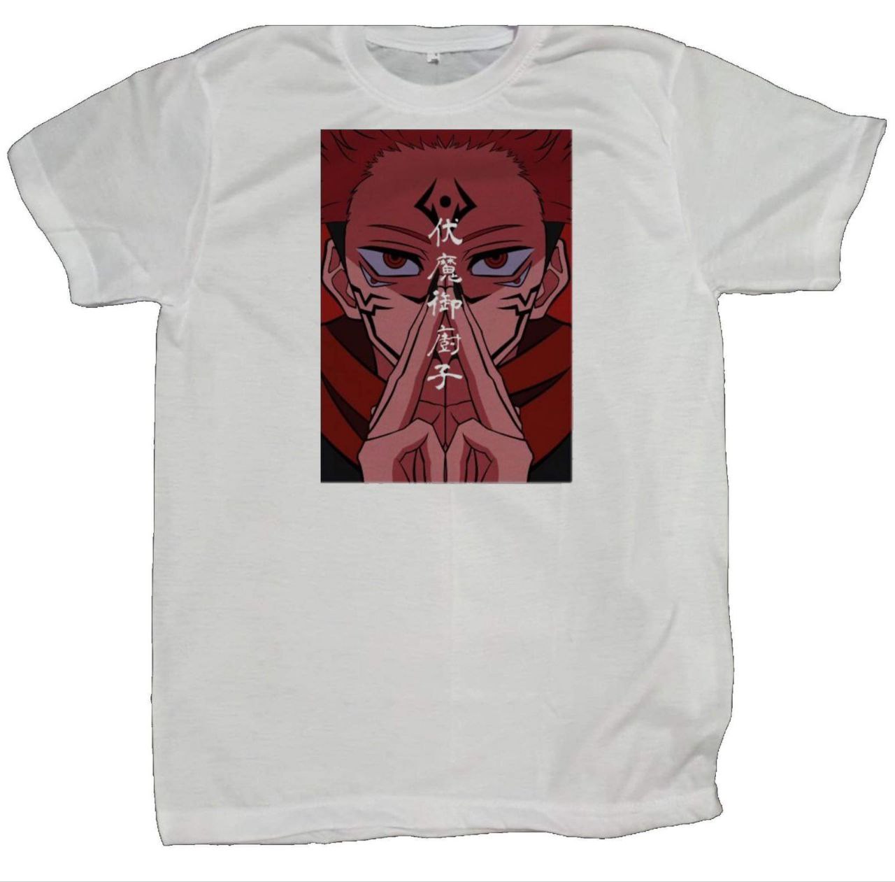 tjujutsu kaisen GOJO fit t- shirt White 21