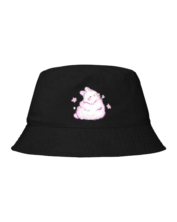 bunny Bucket hat Fishman hat cap Black 12