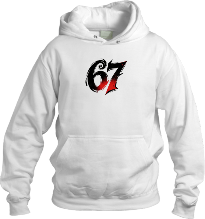 designs 67 Oversize Hoodie White 12