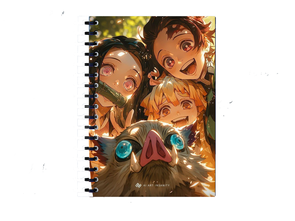 Demon Slayer Notebook A5 12