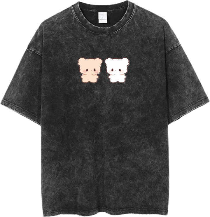 bear t- shirt Washed 12