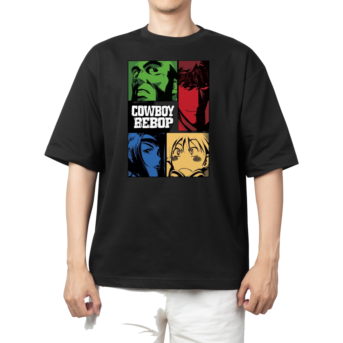 Cowboy Bebop t- shirt Over Size Black 1