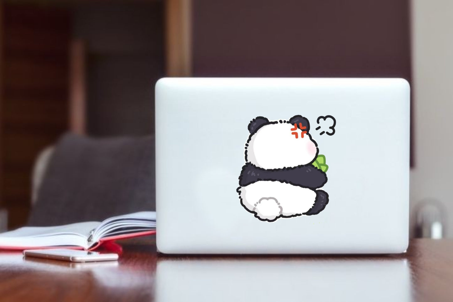 panda Laptop Sticker 12
