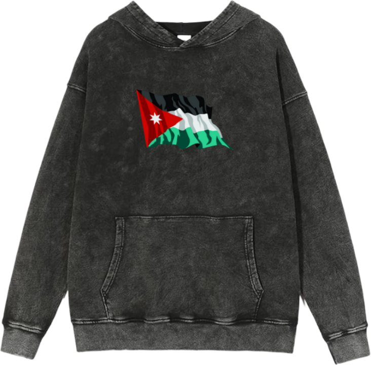 Jordan Oversize Hoodie Washed gray 12