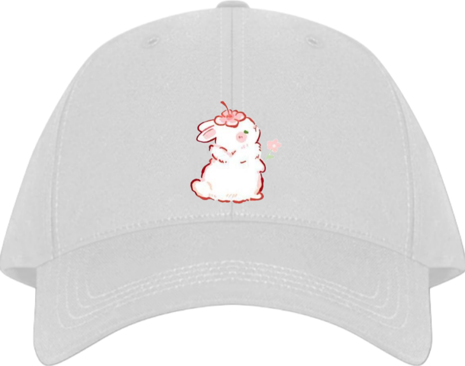 bunny Baseball cap White 12