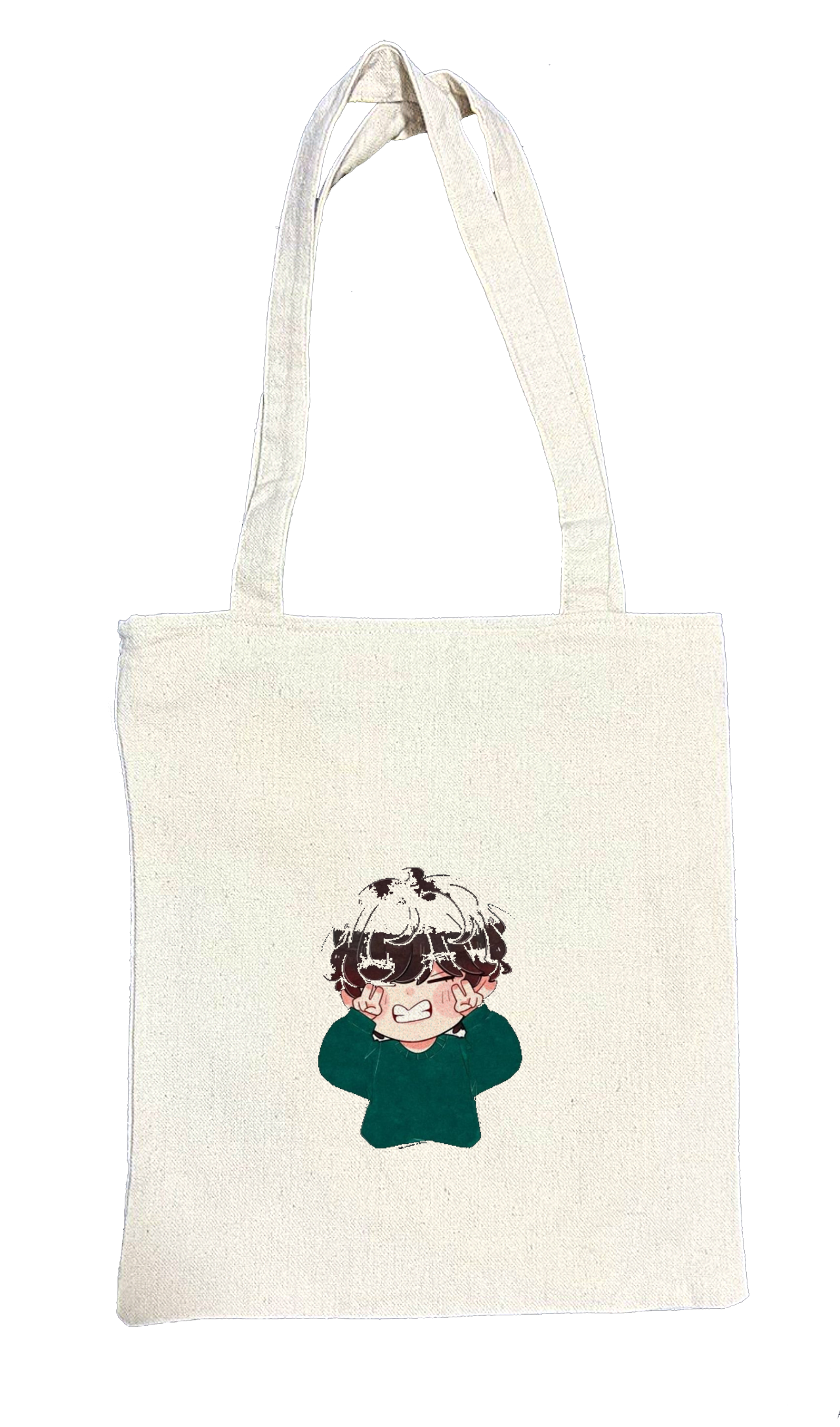 BTS tote bag beige 12