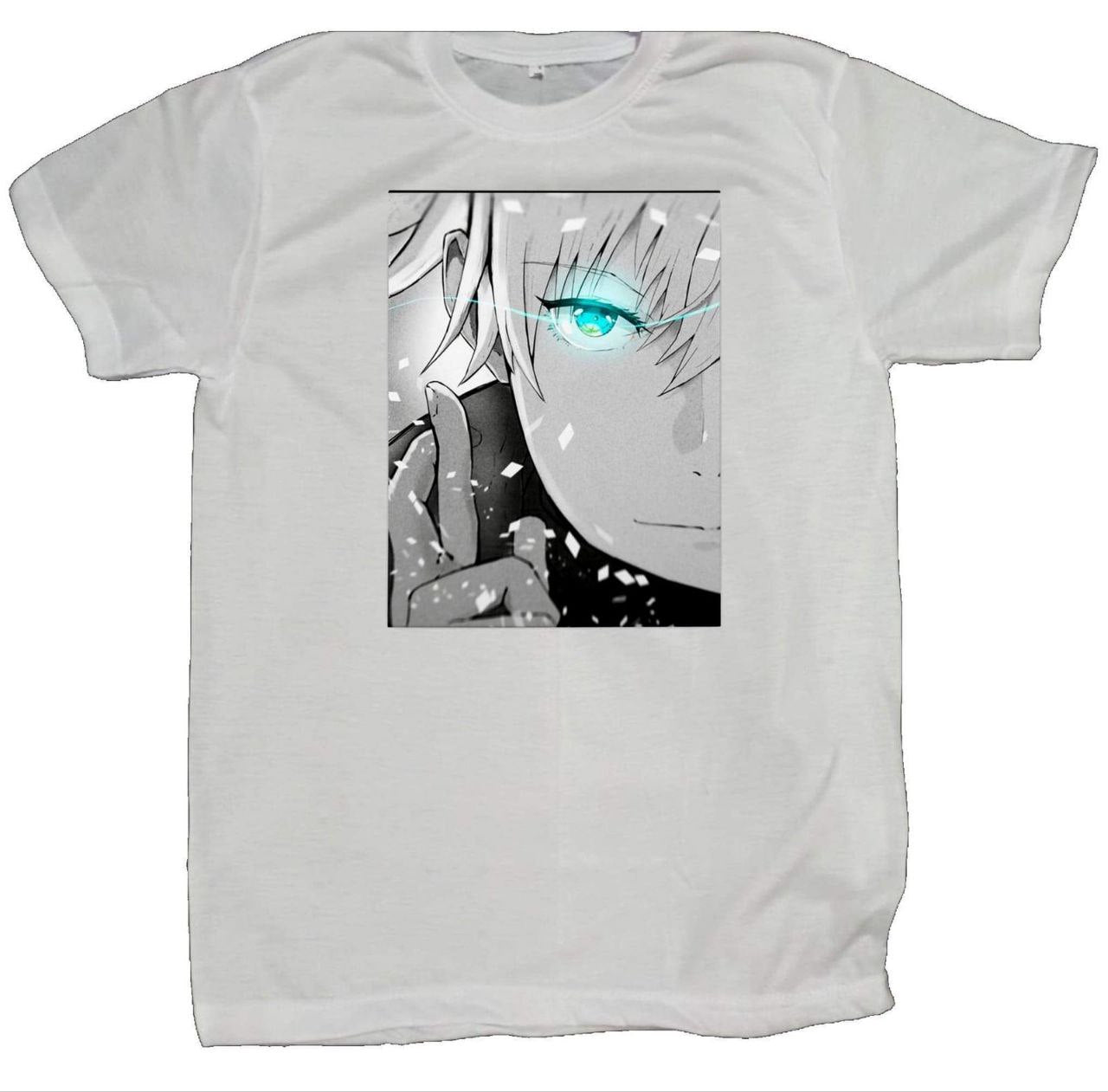 tjujutsu kaisen GOJO fit t- shirt White 23