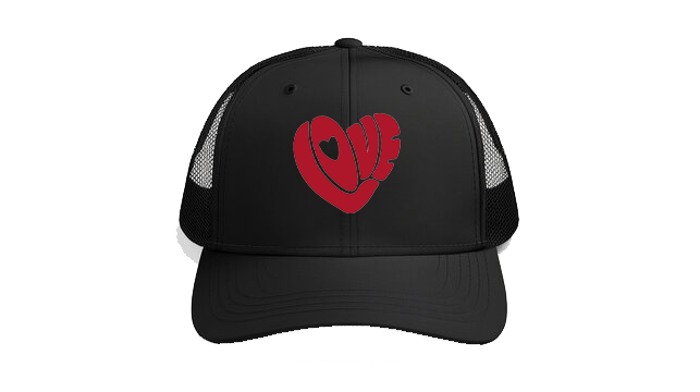 Baseball cap Black "LOVE 177
