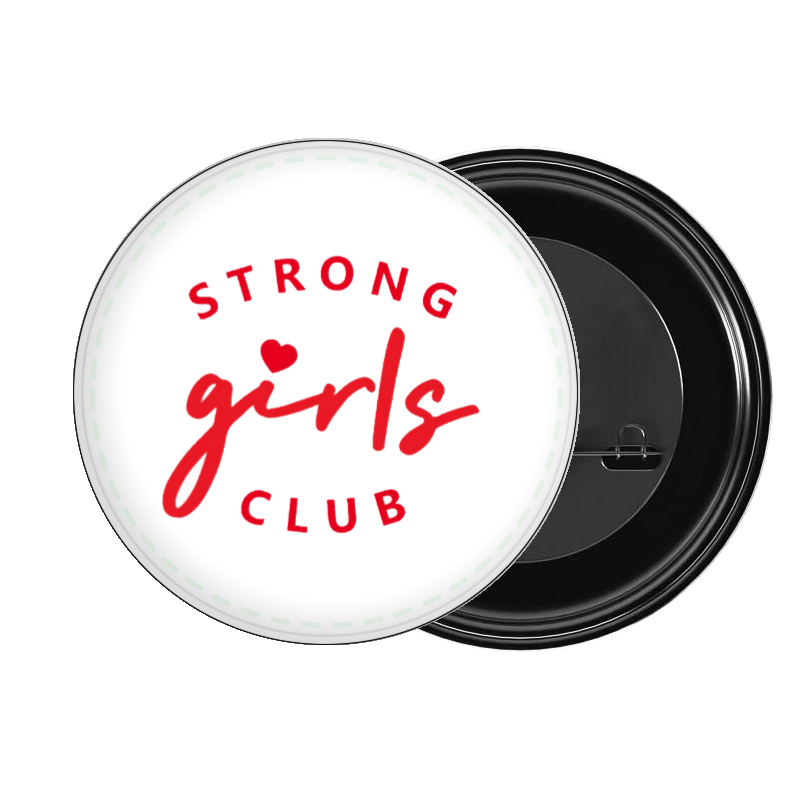 brooch STRONG girls CLUB 131