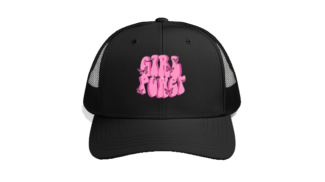Baseball cap Black GIRL POWER" 179