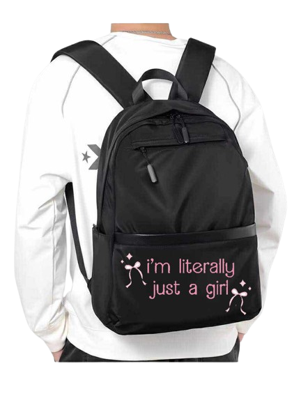 i'm literally just a girl School Back bag bag 179