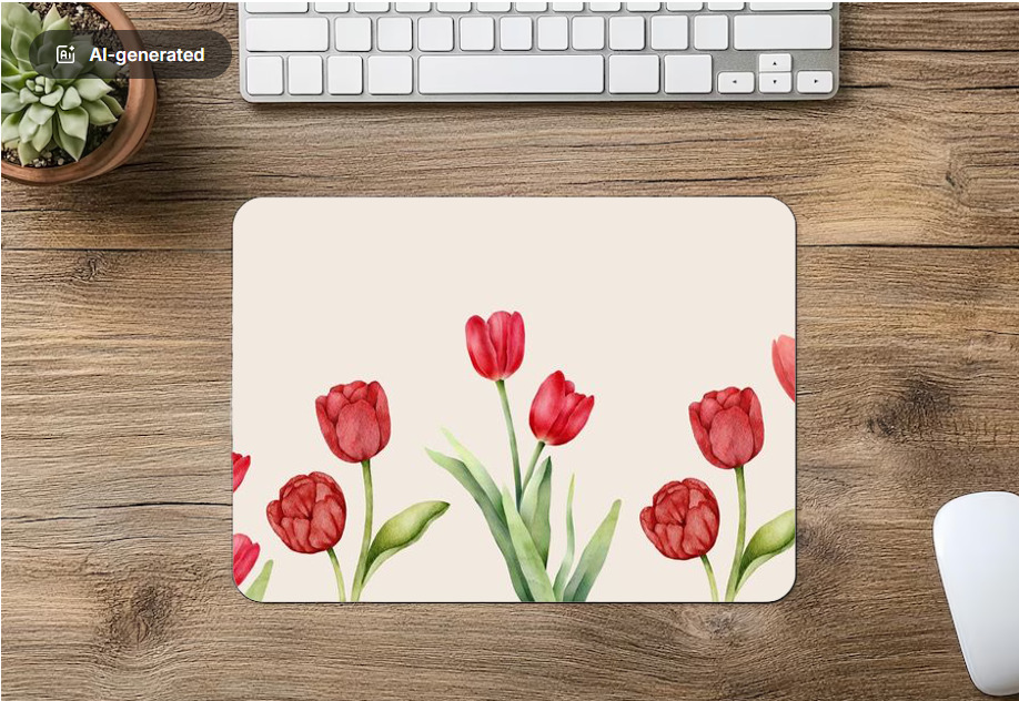 Mouse Pad Tulip