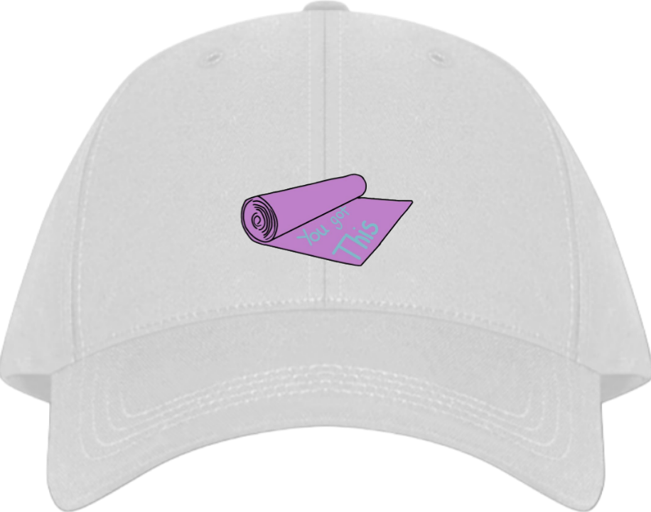 workout gym pilates Baseball cap White 13