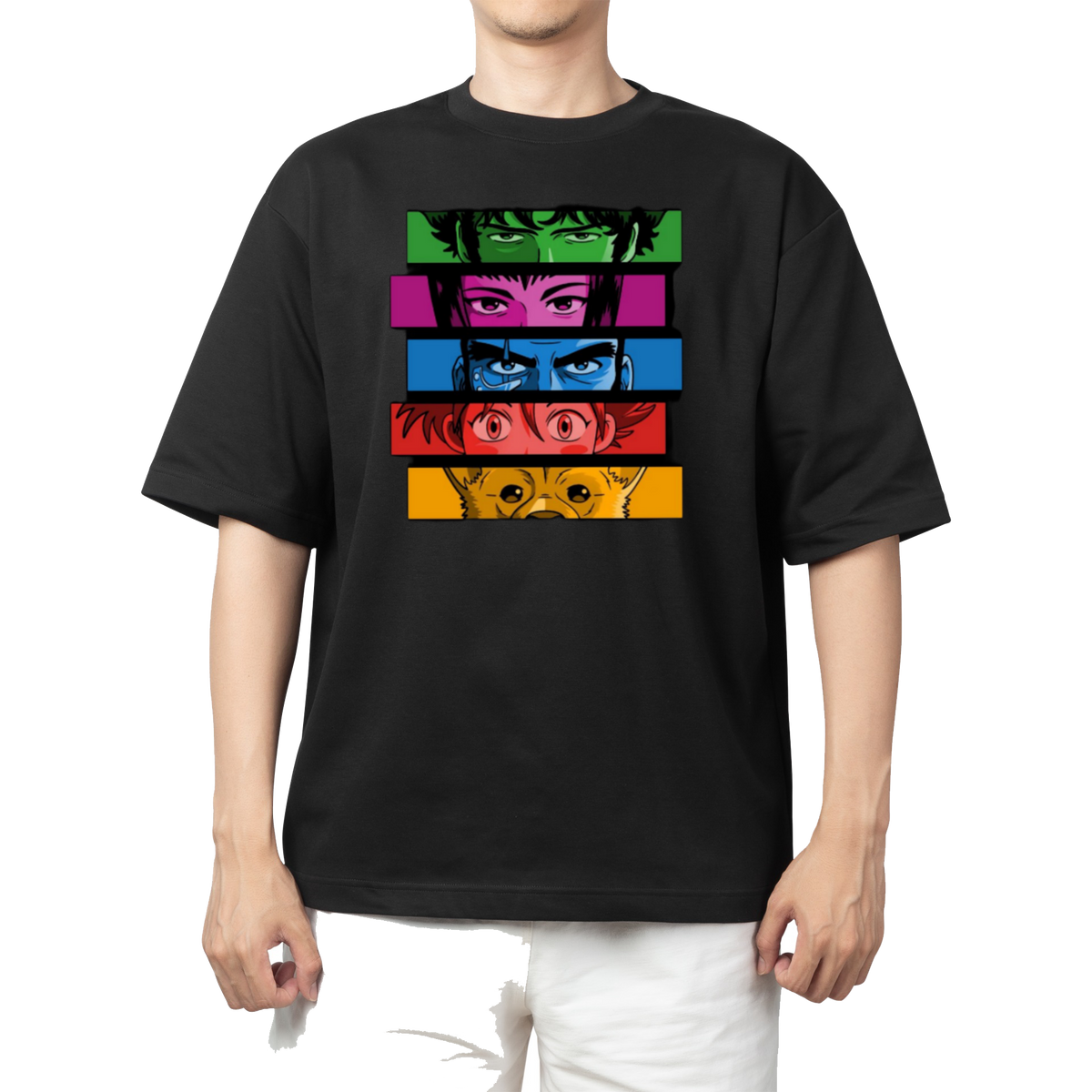 Cowboy Bebop t- shirt Over Size Black 2