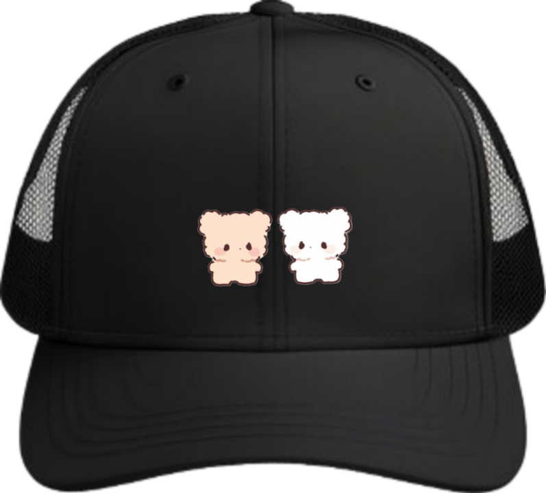 bear Baseball cap Black 13