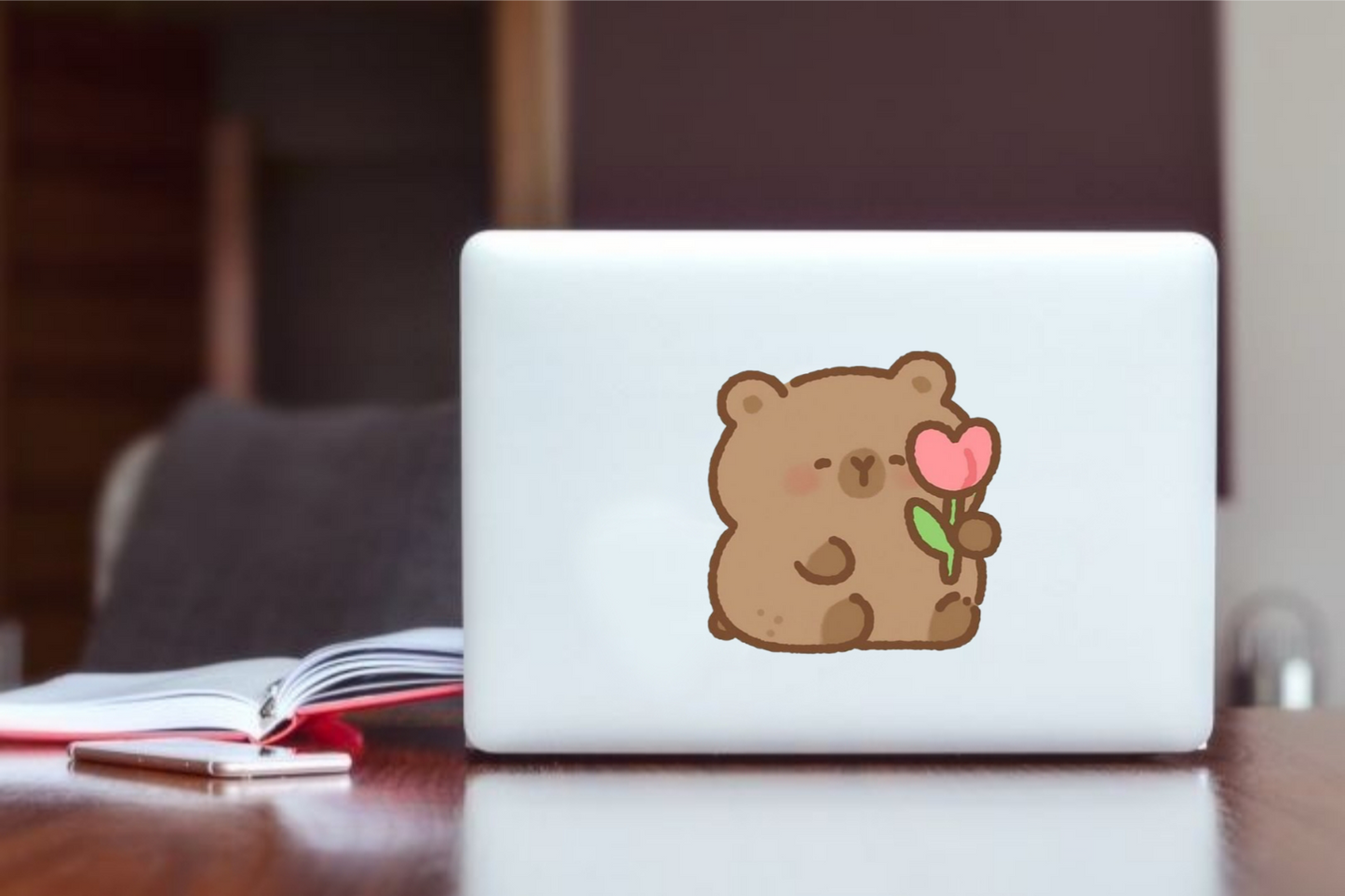 bear Laptop Sticker 13