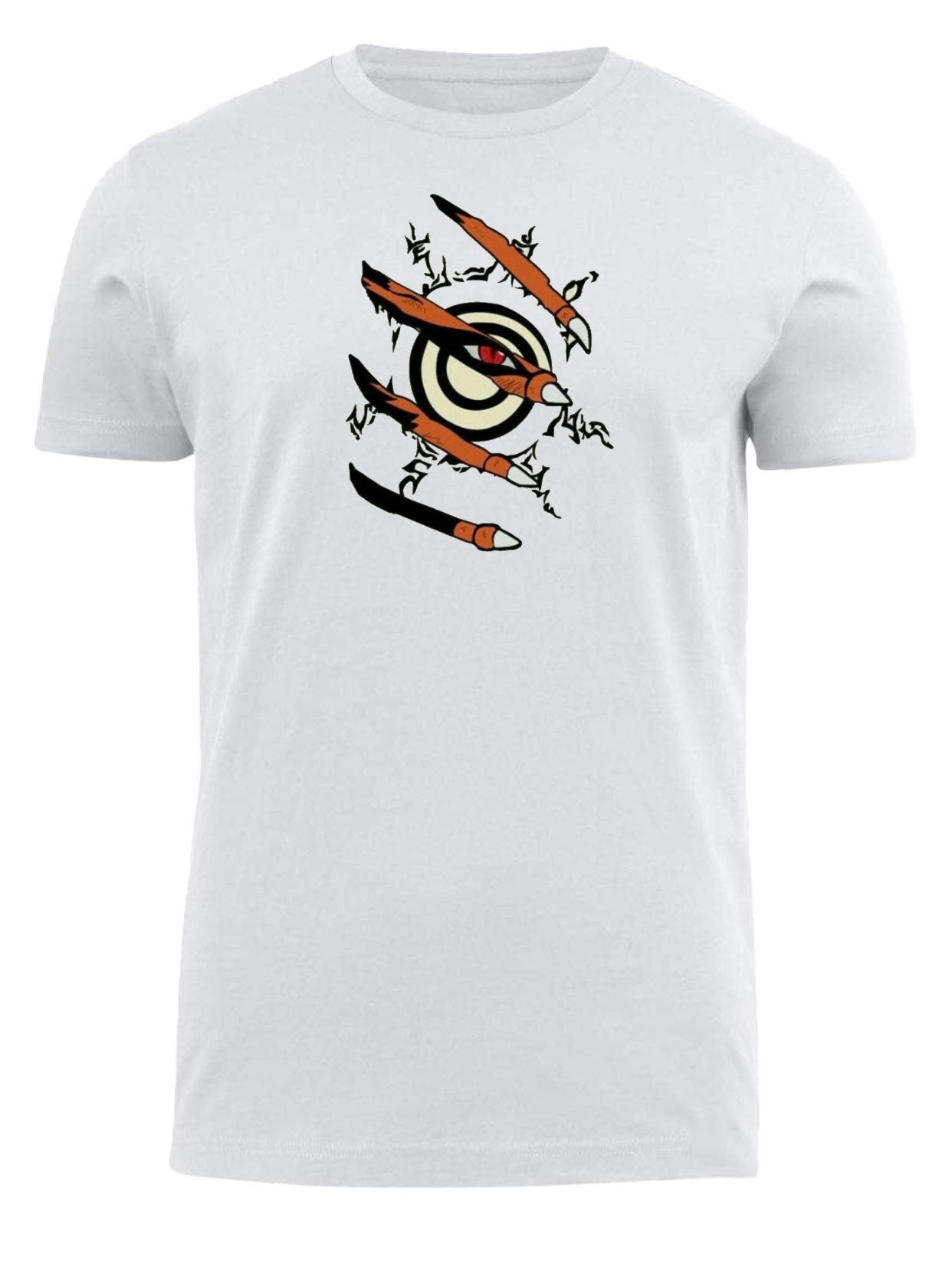 Naruto Shippuden t- shirt fat White 13