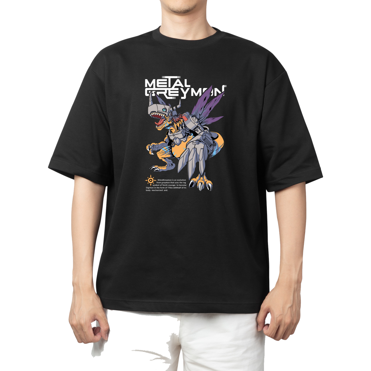 Digimon Adventure t- shirt One Size Black 13