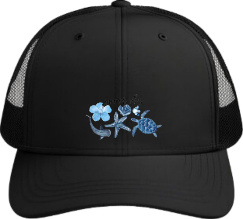 Summer Vibes Baseball cap Black 13