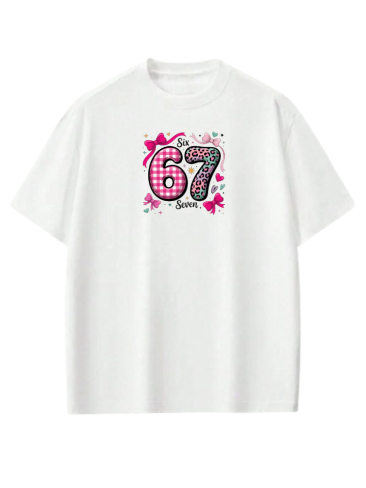 67 designs One Size t- shirt White 13