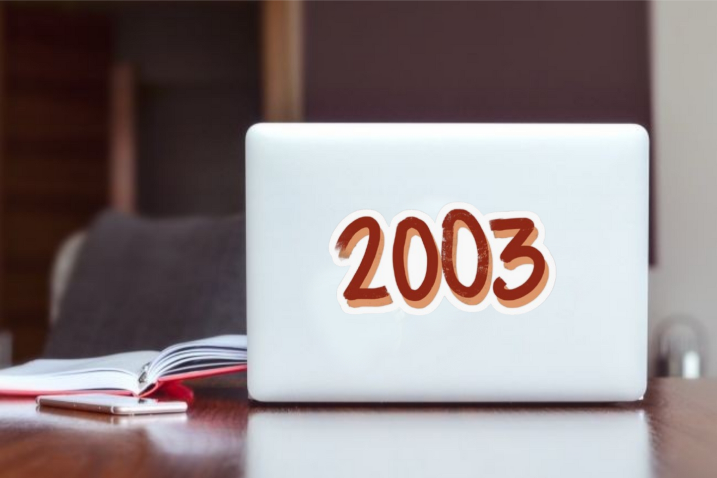 age Laptop Sticker 2003